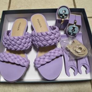 Pashion Footwear Convertible Heels Sz. 8